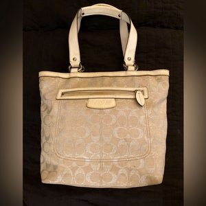 Authentic Coach EUC vintage Doctor Satchel style leather bag w/pockets no flaws